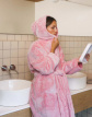 A00 Badjas dames Classique Rose L/XL A00 Badjas dames Classique Rose L/XL