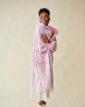 A00 Badjas dames Classique Rose S/M
