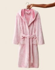 A00 Badjas dames Classique Rose S/M A00 Badjas dames Classique Rose S/M