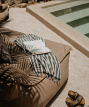 A00 Fouta -Melody - Rayée Grise- MLD-R13