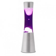 A00 Mini-Lampe à lave violet-blanche XL1796