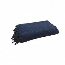 A01 Fouta Eponge Unie Bleue Marine - FEP20 A01 Fouta Eponge Unie Bleue Marine - FEP20