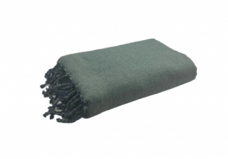 A01 Fouta Eponge Unie Olive - FEP18 A01 Fouta Eponge Unie Olive - FEP18