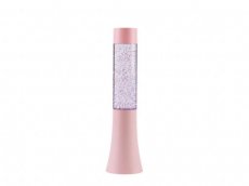 A01 LED Glitter Lamp pastel roze - XL2977 A01 LED Glitter Lamp pastel roze - XL2977