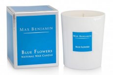 A021K Blue Flowers geurkaars 190 gram Blue Flowers bougie parfumée