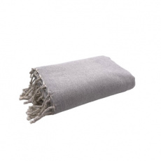 A03 Fouta Eponge Unie Gris Calcé - FEP09 A03 Fouta Eponge Unie Gris Calcé - FEP09