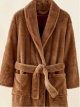 A04 hotelbadjas camel L/XL- AH23-RB06