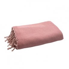 A05 Fouta Eponge Unie Rose Poudrée - FEP12 A05 Fouta Eponge Unie Rose Poudrée - FEP12
