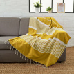 A09 Fouta XXL Arthur Jaune Moutarde - XXL22