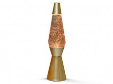 A15 Lavalamp raket Glitter Goud - XL1770