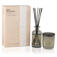 G Geschenkset Candle & Diffuser French Linnen Wate Coffret cadeau Bougie & Diffuseur French Linnen Water