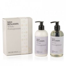 G Coffret cadeau Lavage des mains et du corps & Lotion White Pomegranate