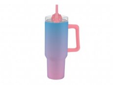 A01 i-Drink drinkbeker 1,2 liter blauw roze ID253