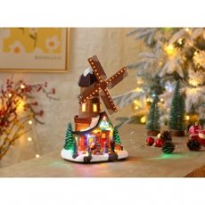 Kerstdecoratie windmolen - 65012