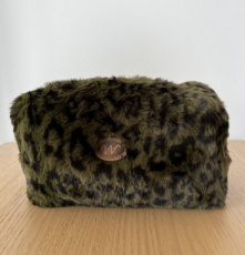 A03 Make-up zakje Leopard kaki - AWAC TB05 A03 Make-up zakje Leopard kaki- AWAC TB05