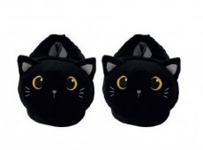 S0 pantoufles chat noir- XL 2843